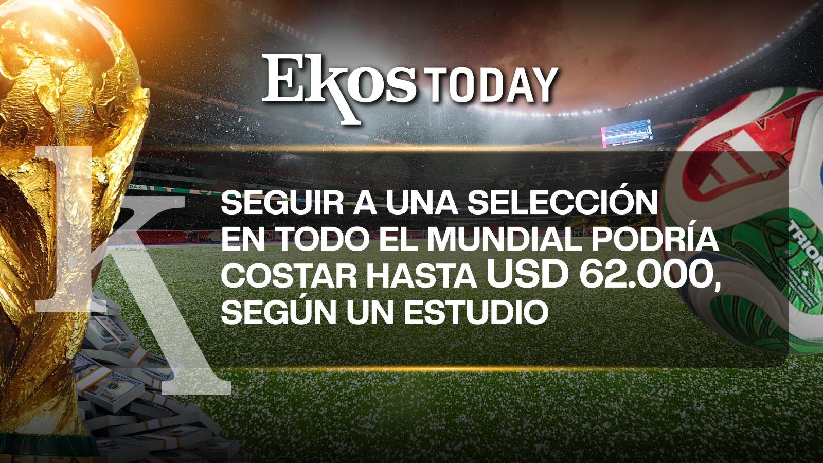 Un hincha podría gastar hasta USD 62.000 si acompaña a su selección en todo el Mundial