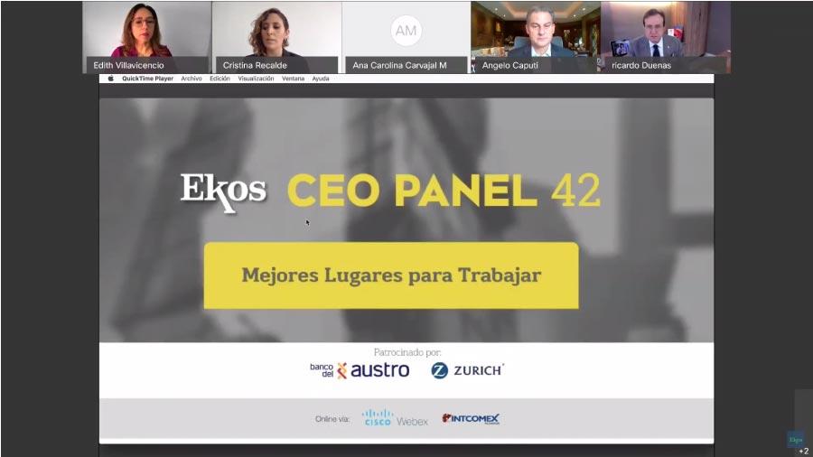 Ekos CEO Panel 42 Mejores Lugares para Trabajar