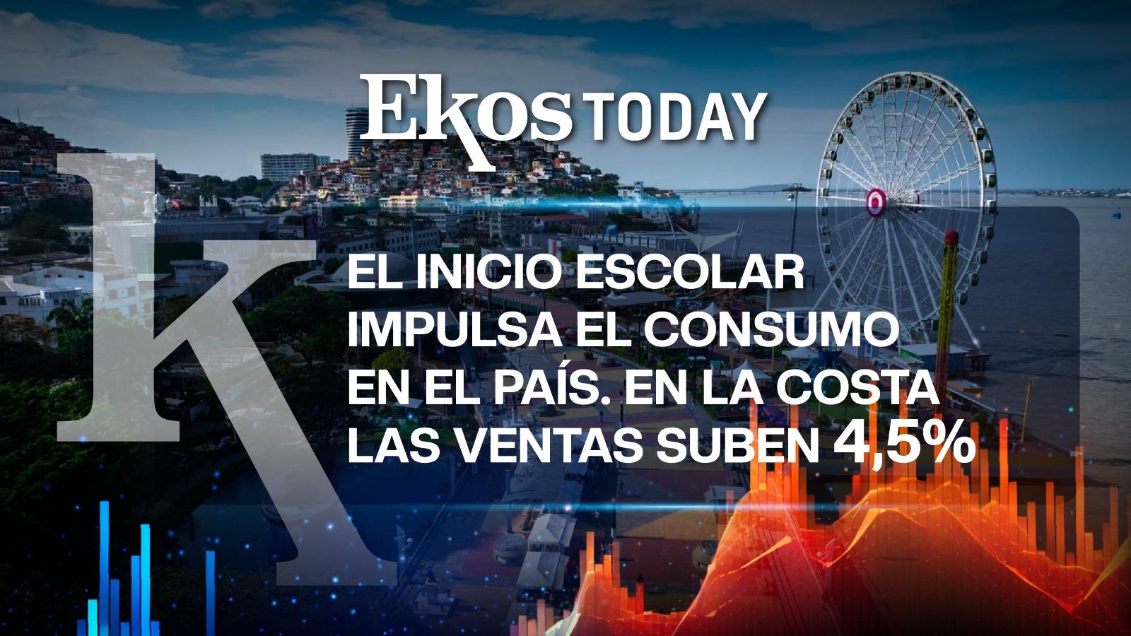 Inicio escolar impulsa consumo en Ecuador con alzas en la región Costa, y más demanda de snacks