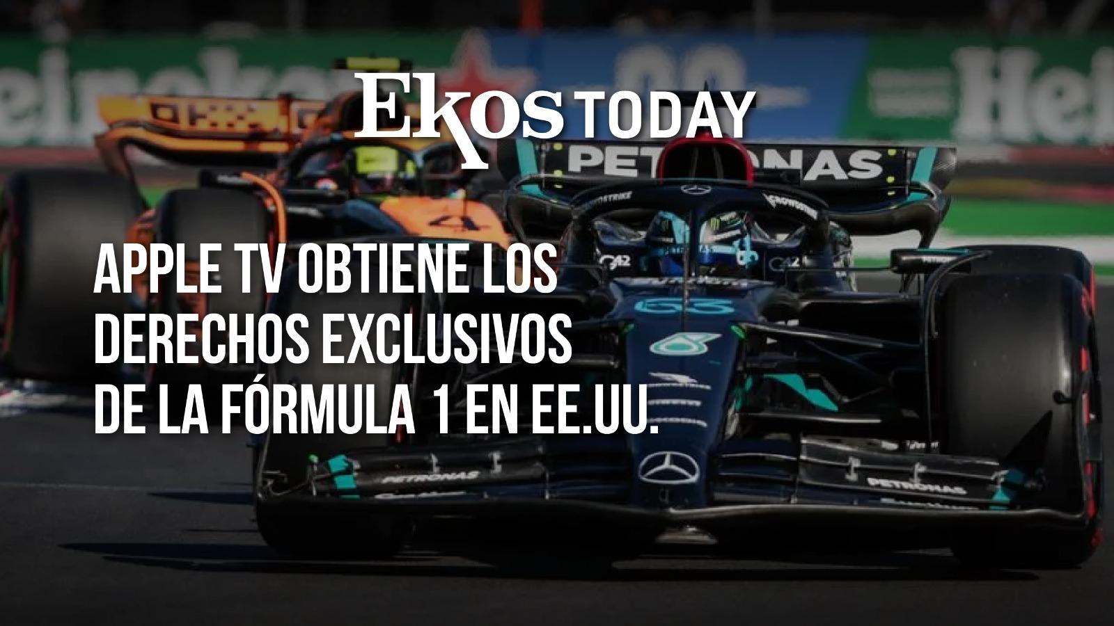 Apple TV transmitirá en exclusiva la F1 en EE.UU. con un acuerdo de USD 140 millones anuales
